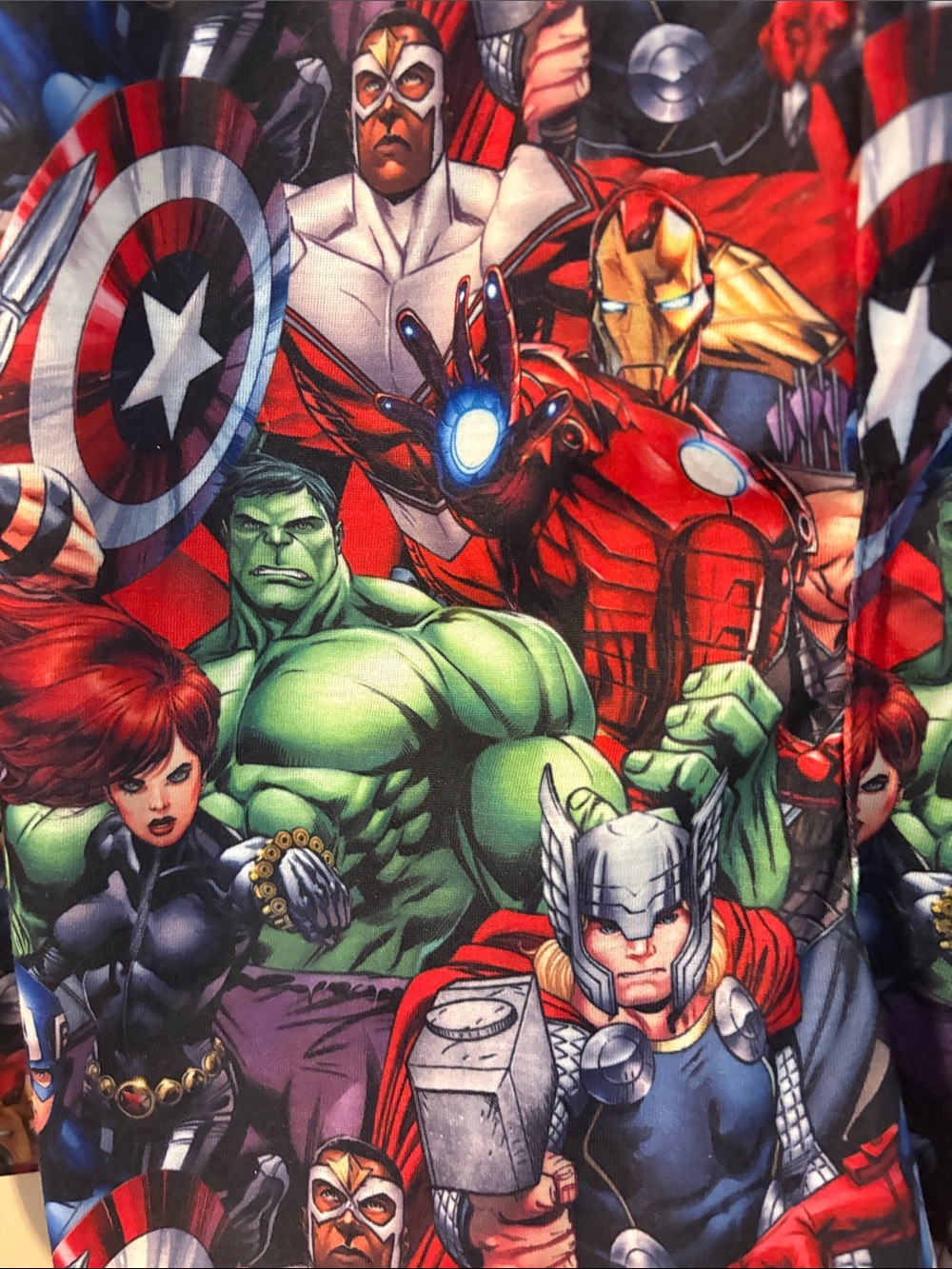 Marvel Men’s PJammy Superhero Collage Print Boxer Shorts NWT Size x-large - Picture 3 of 3